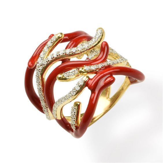 Anello Misis Donna in Argento AN03517.ROSSO - AN03517.ROSSO